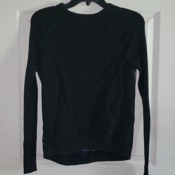 5 for $20 | SI-IAE Abstract Front Knitted Ribbed Sweater - Picture 4 of 12
